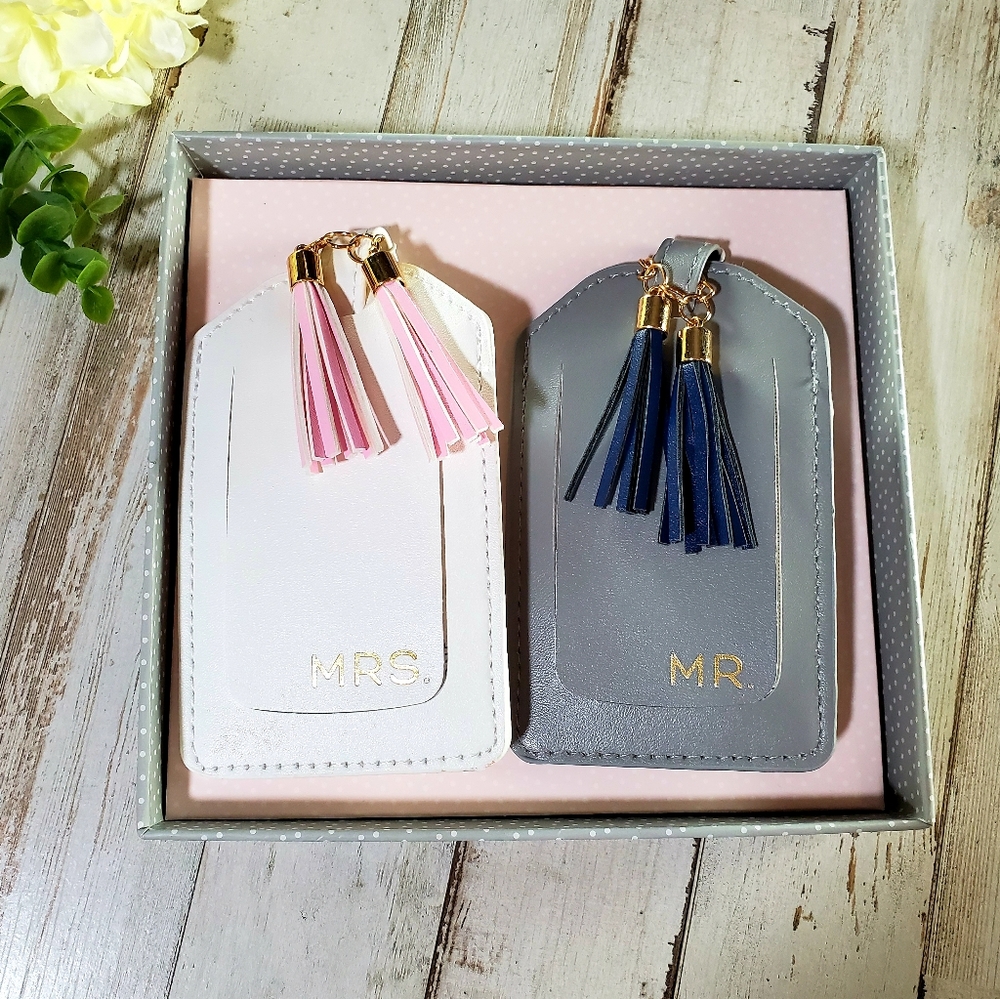 Mr & Mrs Luggage Tags